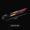 2pcs for Cadillac Front Fender Side Badge CT5 ATSL XTS CT6 XT4 Xt5 CT4 Escalade Upgrade V Logo Badge Rear Bumper Sticker Zs4