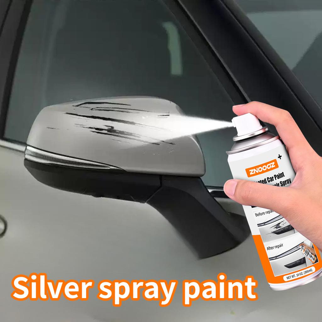 Silver Car Scratch Repair Spray Car Scratch Paint Pen Deep Scratch Repair Removal Silver Car Paint Pen 300ml