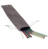 TG55946 Metal Straws X8 Eco Reusable Cleaner Case RAINBOW