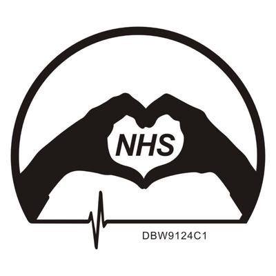 NHS Heroes Car Bike decals stickers Show some love