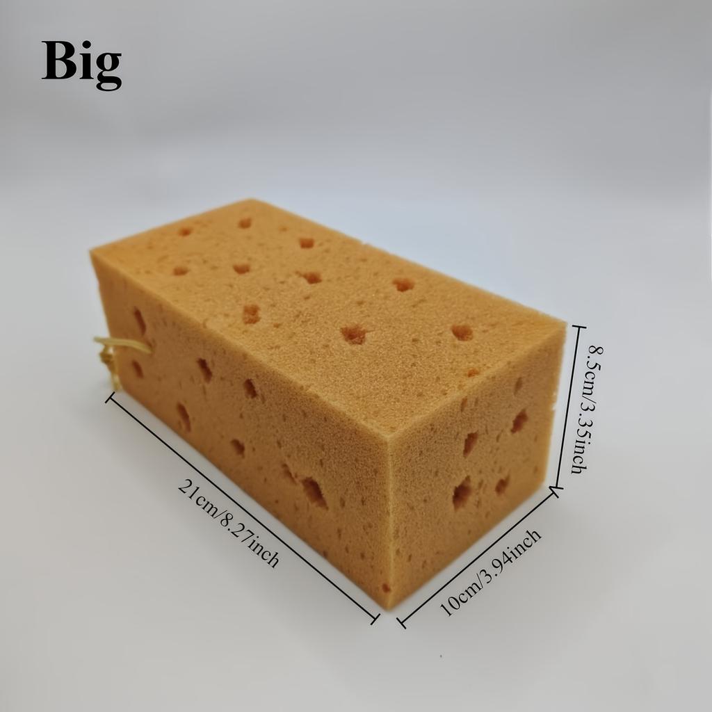 Large Absorbent Car Wash Sponge Super Soft Cleaning Tool with Honeycomb Coral Design For Washing and Detailing Vehicles