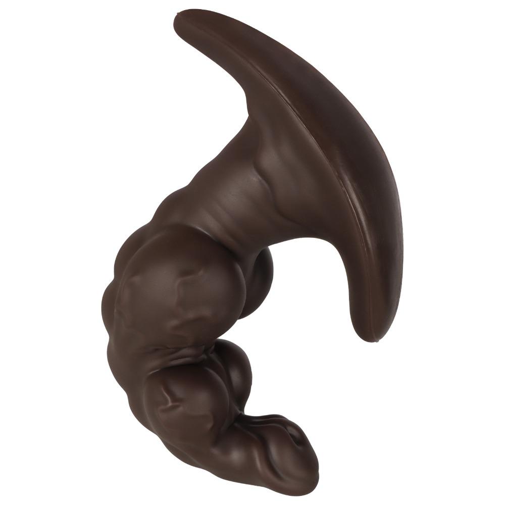 Wearable Liquid Silicone Anal Plug - Alien Realistic Dildo for Men Women, Comfortable Adult Sex Toy for Solo or Couples