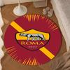 Football Club Emblem Round Rug for Livingroom,Bedroom, Palyroom, Chair Rug, Area rug, Circle Carpet, Large Size Fan Christmas gift