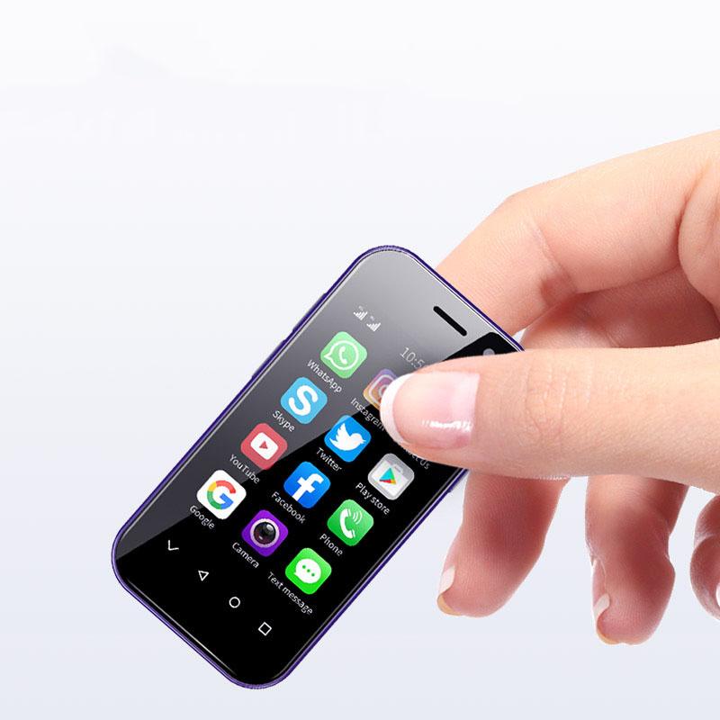 XS15 PRO Small Smartphone 3.0 Inch Android 9.0 Quad-core RAM 2GB/3GB ROM 16GB/64GB 2000mAh Face ID Type-C Dual SIM 4G Mobile Phone