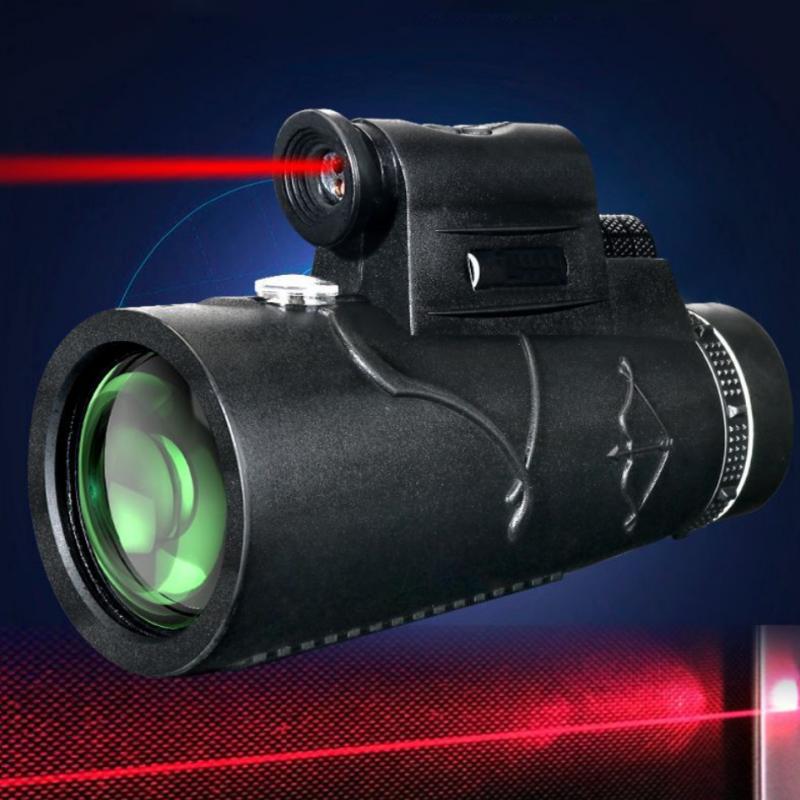 50x60 Zoom High-definition Powerful Binoculars Portable Professional Telescopes Monocular Low Night Vision Camping