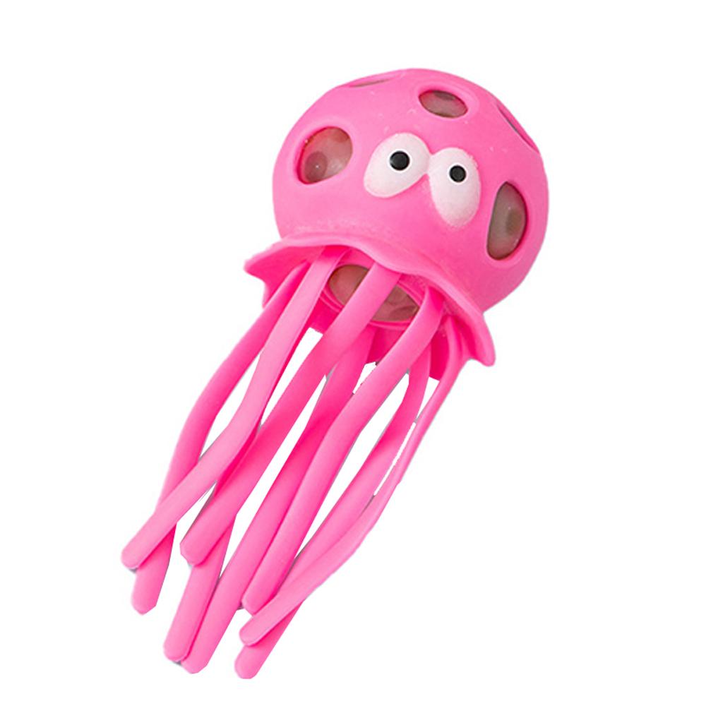 Pop Eye Squeeze Cartoon Fruit Sensory Toys Fun Novetly Fidget Stress Relief Anxiety Eyeball Bouncing Toy Gifts For Kids Adults