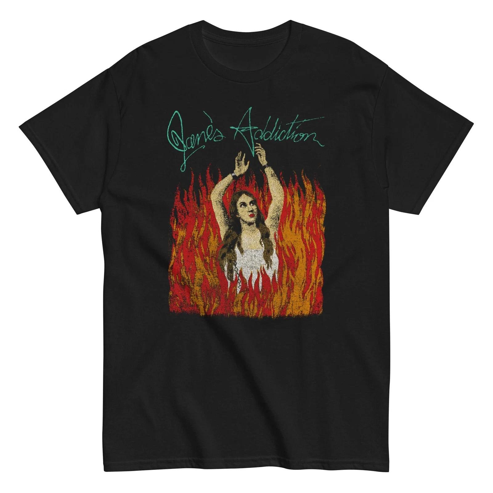 Jane s Addiction - Flames T Shirt XXXL