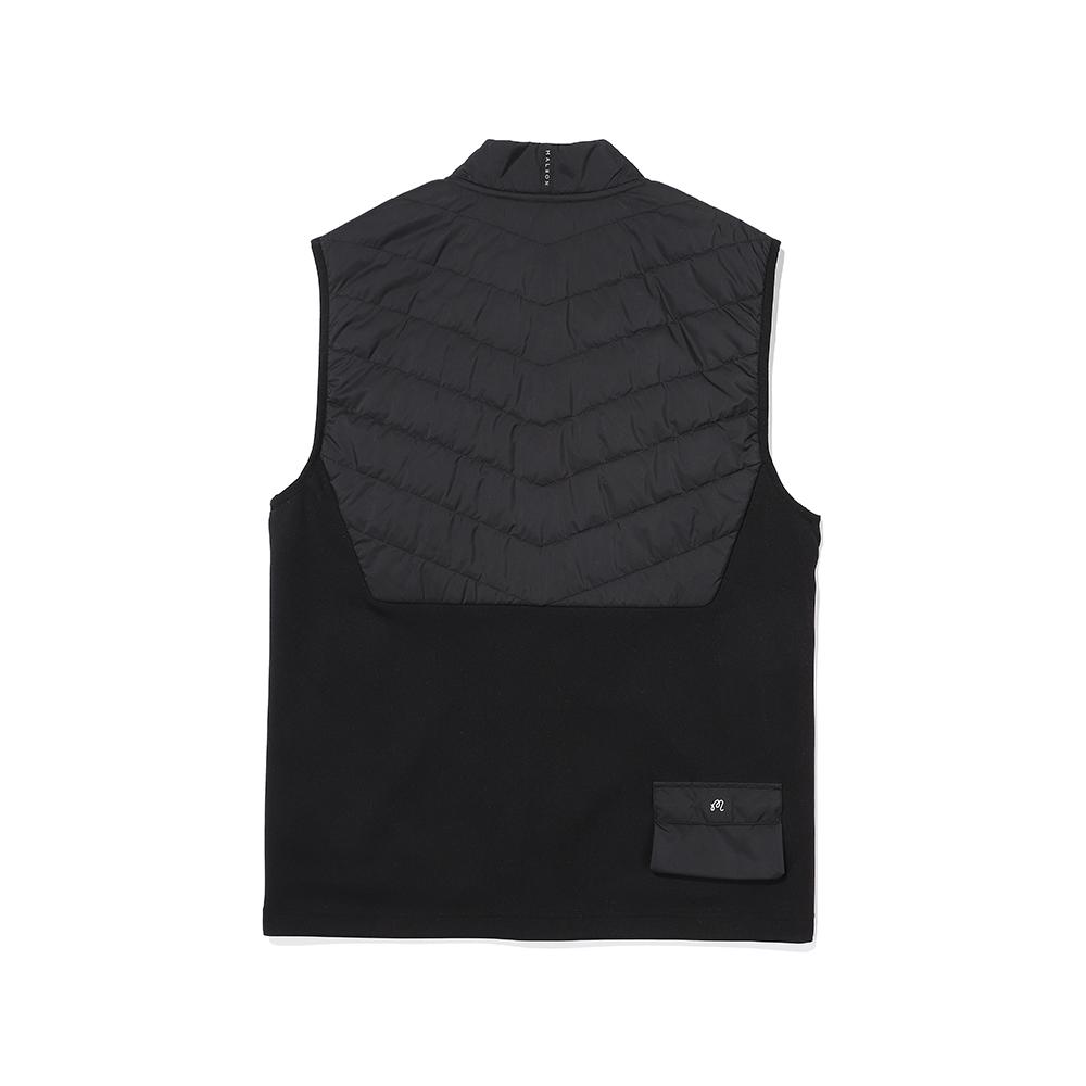 Malbon Golf Driver Hybrid Padded Vest Black (Man)