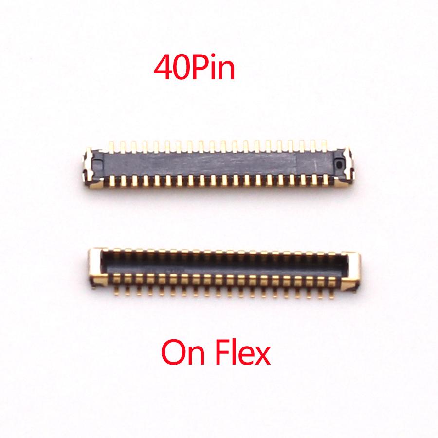 10pcs 40Pin Charger Plug On Board USB Charging FPC Connector For Xiaomi Redmi 8 8A 9 Note 9S/9/9Pro/Note9 Pro 4G/Note9S