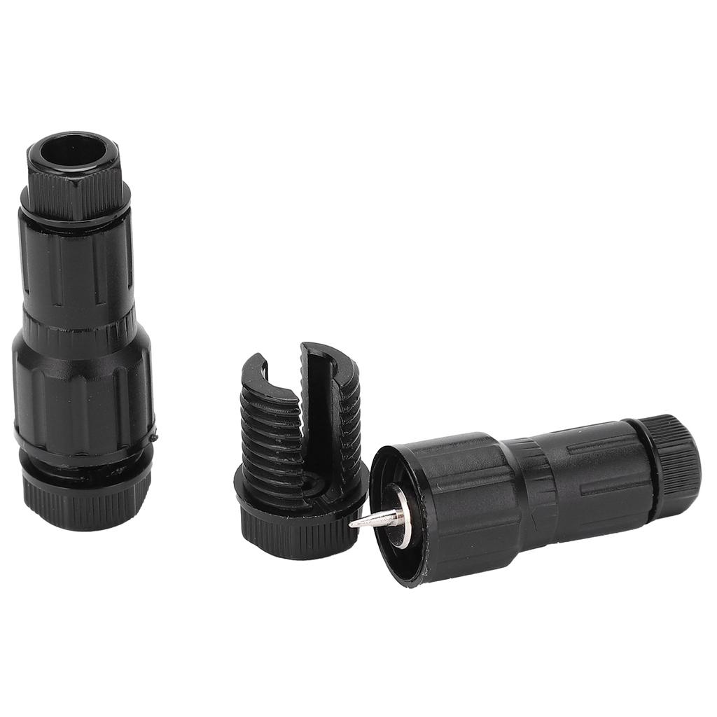 2Pcs Low Voltage Wire Connectors Nylon Brass for Landscape Lighting Outdoor Spotlight