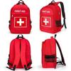 First Aid Backpack with Multi-Pocket, Emergency Medical Backpack, Large Capacity & Water-proof, Empty First Aid Bag for Home Of