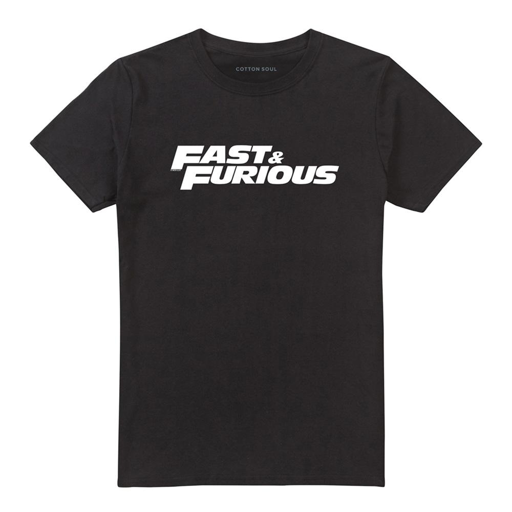 Fast & Furious Unisex Adult Logo Ringspun Cotton T-Shirt