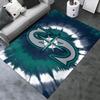 Seattle Mariners Art Carpet Rug for Living Room Bedroom Home Sofa Decoration,Kids Play Non-slip Floor Mat