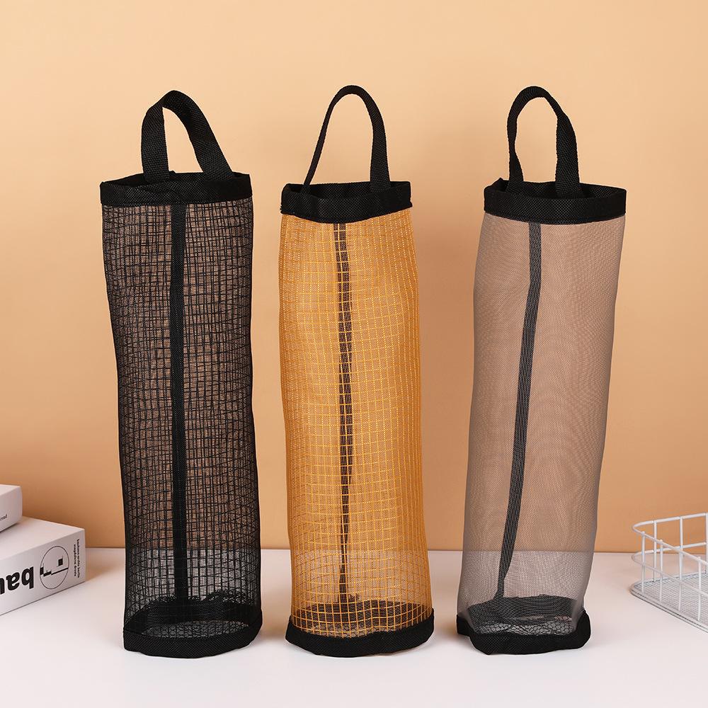 1/3PCS Wall-Mounted Garbage Bag Storage Holder | Space-Saving Kitchen Hanging Organizer | Household Storage with Hooks