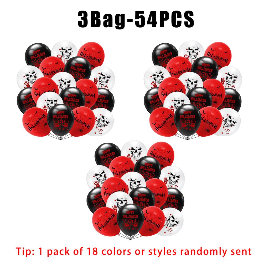 Scary Veined Latex Balloons Halloween Gory Party Decor Haunted House Blood Effect 50pc Horror Party Essential Supplies