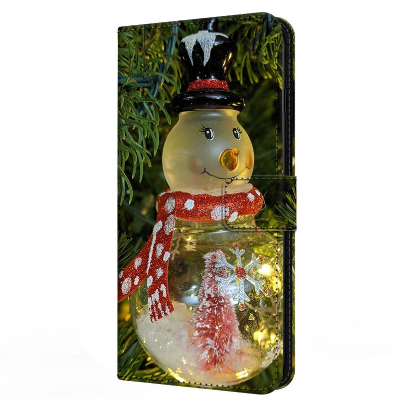 Leather Case For Honor 300 Honor300 Ultra Card Stand Book Cover For Magnetic Wallet Phone Bumper Merry Christmas Shell Flip Para