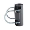 Aerial Mast Pipe Bracket Stainless Steel 30mm To 50mm Adjustable U Shape Antenna Mounting Bracket Pole To Pipe Mounting