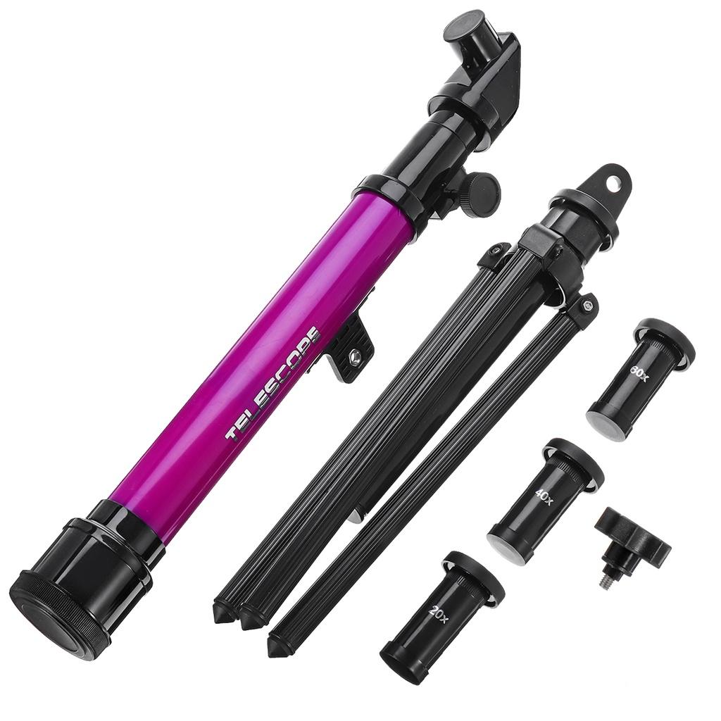 Professional Astronomical Telescope With Tripod Outdoor Monocular Zoom Telescope Spotting Scope for Educational Children Toys ABS