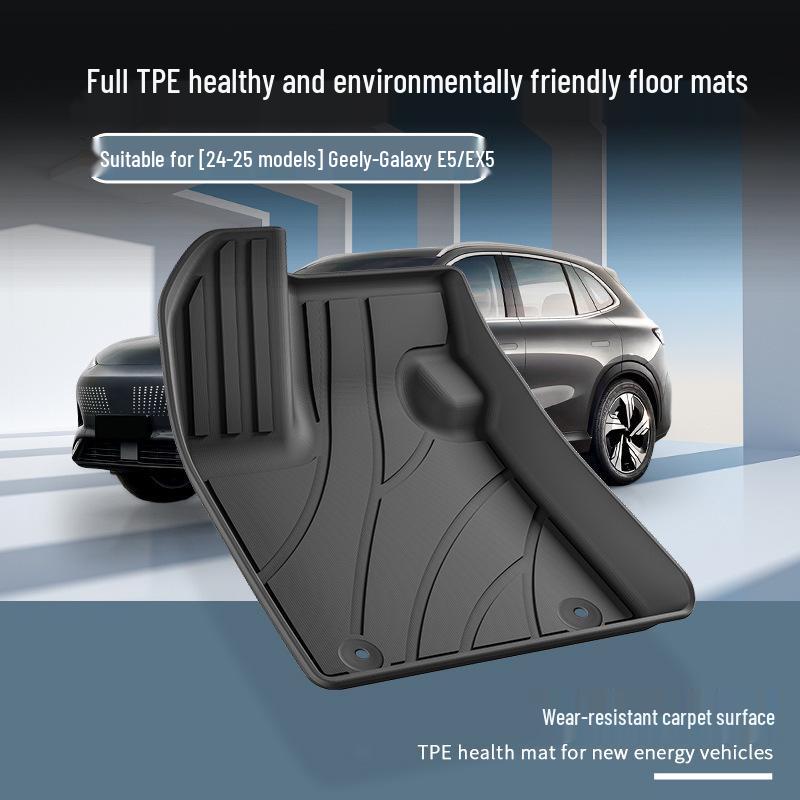 Eco-Friendly TPE Car & Trunk Mats for 2024 Geely Galaxy E5/EX5