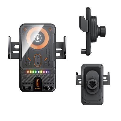 Nouveau Support de Téléphone de Voiture Sans Fil Charge Rapide Sans Fil 15W Support de Téléphone à Induction Infrarouge Universel Transparent pour iPhone Xiaomi