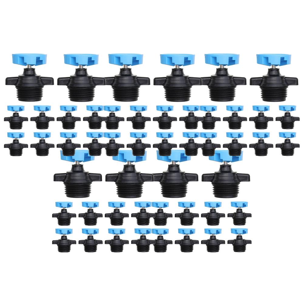 50/10pcs 360 ° Rotating Irrigation Nozzle 1/2 Inch Male Thread Watering Sprinkler Automatic Drip Irrigation Drippers For Garden