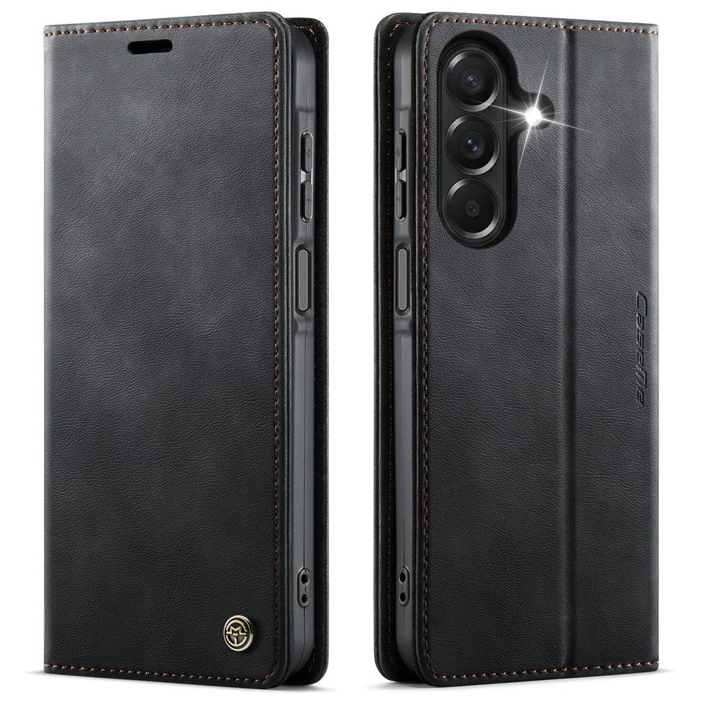 For Samsung Galaxy A27 Wallet Case Retro PU Leather RFID Blocking Card Holder Magnetic Flip Cover Kickstand Shockproof Case