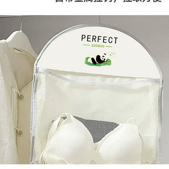 Hängende Netztasche mit großer Kapazität für Dorm-Kleiderschrank: Socken, Unterwäsche Aufbewahrungstasche