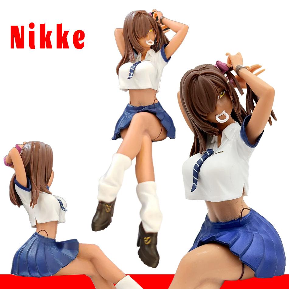 New Nikke Anime Game Character Action Figures Desktop Fashion Chassis ornamen Cute Sexy Girl Model Kit Otaku Trendy Toys Gifts