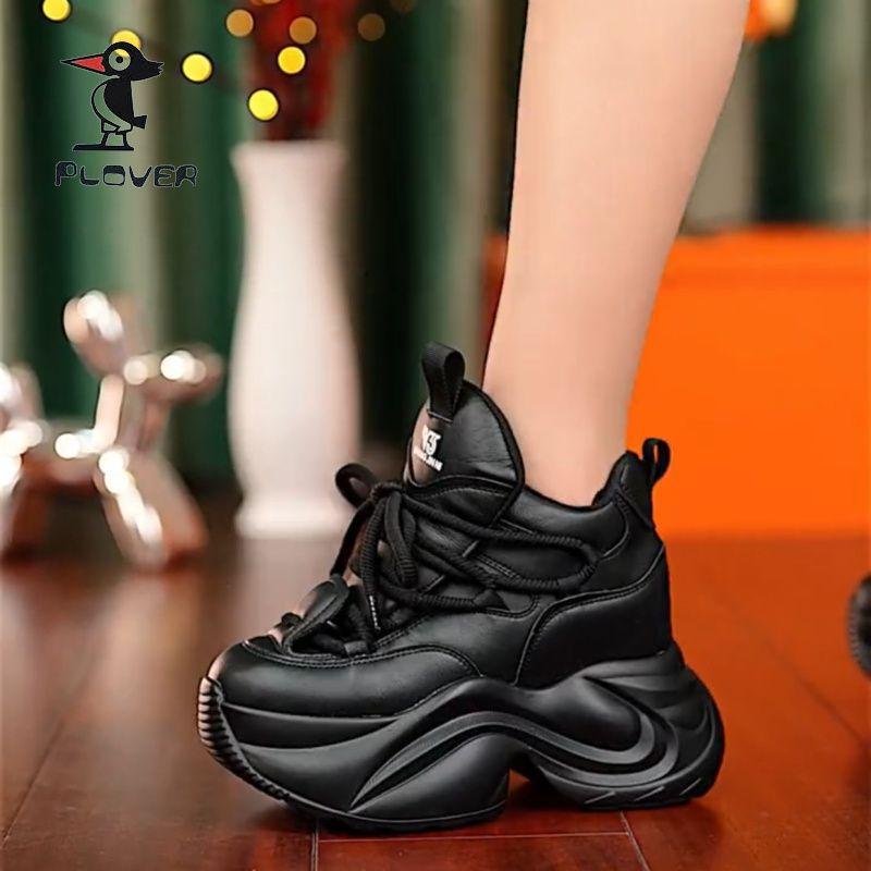 Autumn women's shoes platform heightening fashion versatile breathable sports and leisure shoes