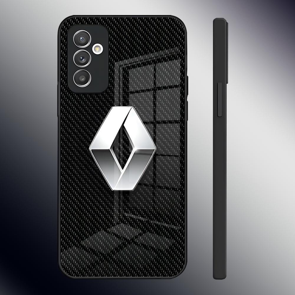 R-Renaults Logo French Car Phone Case For Samsung S26 S24 Ultra S23 S22 S21 Fe S25 Plus A54 A34 A24 A53 A13 A16 Glass Cover