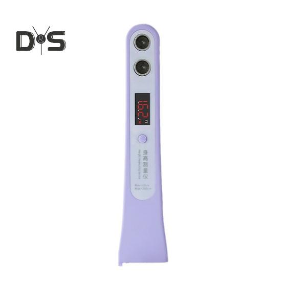 Taşınabilir Ultrason Boy Ölçüm Cihazı LCD Ekran Elde Taşınabilir Çocuk Yetişkinler Kablosuz Kızılötesi Boy Ölçüm Cihazı Cetvel
