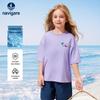 Navigare Girls' Comfortable & Breathable Short Sleeve T-Shirt