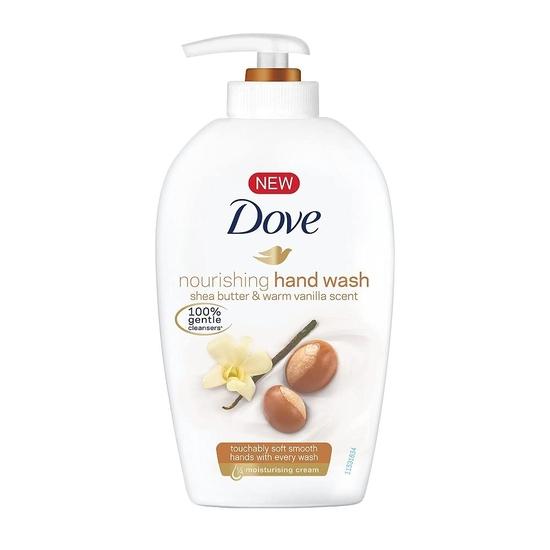 

Dove Nourishing Hand Wash, Shea Butter and Warm Vanilla, 220ml Bottle