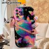 Phone Case: 2D Flat Samsung Galaxy A34 A35 M05 M06 S20 S22 S21 FE Plus 5G Protective Case, Couple Style, Saturn and Butterfly, Christmas and Halloween