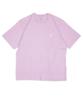 DENIVEL Men'S Oversized Walking Symbol T-Shirt (Purple)