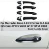 Zubehör Für Mercedes Benz A B C E S CLA GLA GLk CLS Klasse W176 W204 W117X156 X204 Dekoration Türgriffabdeckung Klebestil