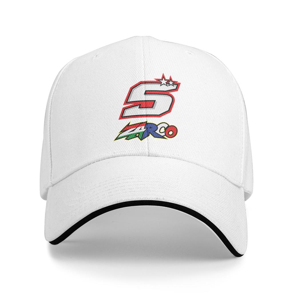 2025 Johann Zarco No 5 Sun Baseball Cap  Summer y2k Cute Trucker Hat For Unisex Unisex Tennis Skate Baseball Caps