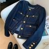 Spijkerjassen voor Dames Lente Knopen Vintage Chaquetas Koreaanse Mode Blauw Chic Ropa De Mujer Jeans Bomber Bovenkleding Top