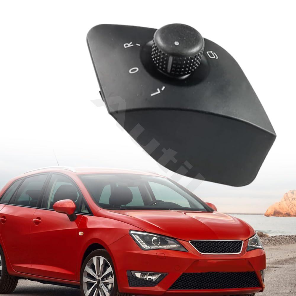 Rear View Mirror Adjust Switch Knob Folding Function for Seat Ibiza 2008-2017 Side Mirror Control Button 6J1959565 Accessories Relays 5