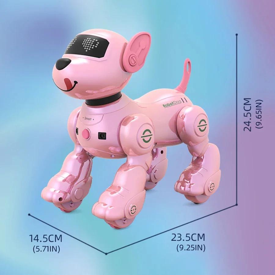 Intelligent Stunt Dog Singing Dancing Smart RC Robot Programming Remote Control Robots Dog Pet Puppy Children's Toys Kids Gifts