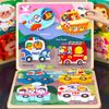Wooden Baby Toys Montessori Toys 3D Puzzles Early Education Learning Cartoon Animal Jigsaw Puzzles Intellectual Cognitive Games