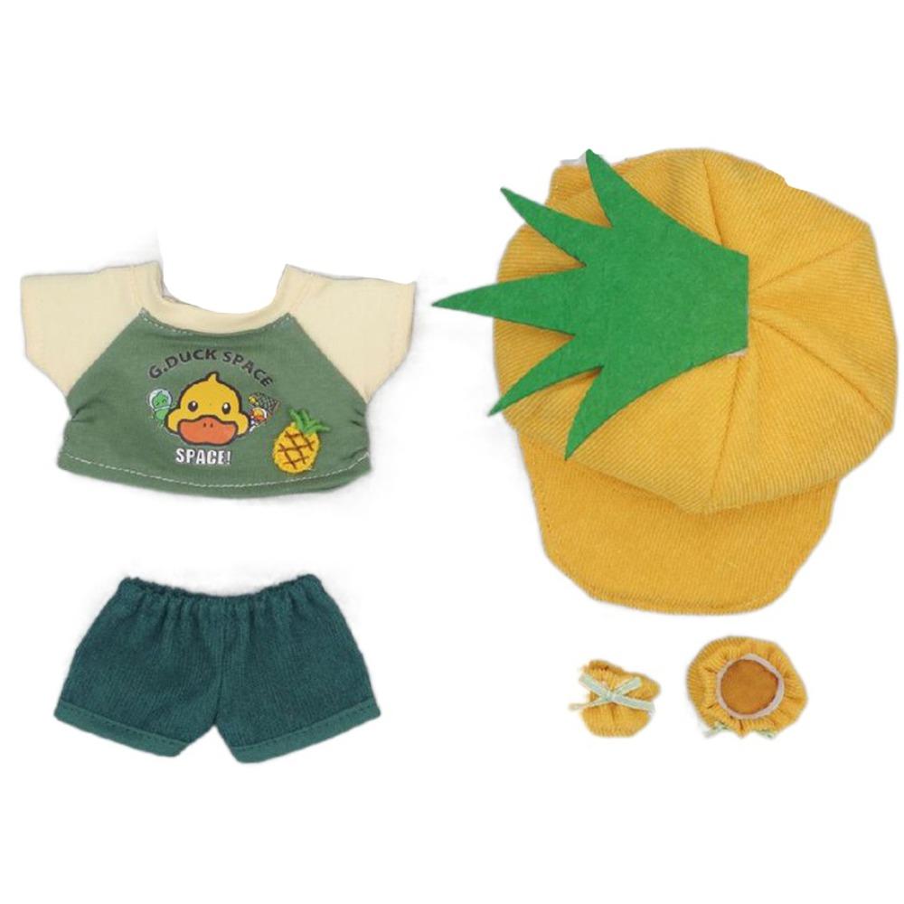 1 set Yellow Duck Cotton Doll's Clothes Academic No Attribute Doll Clothes  Doll Accessories