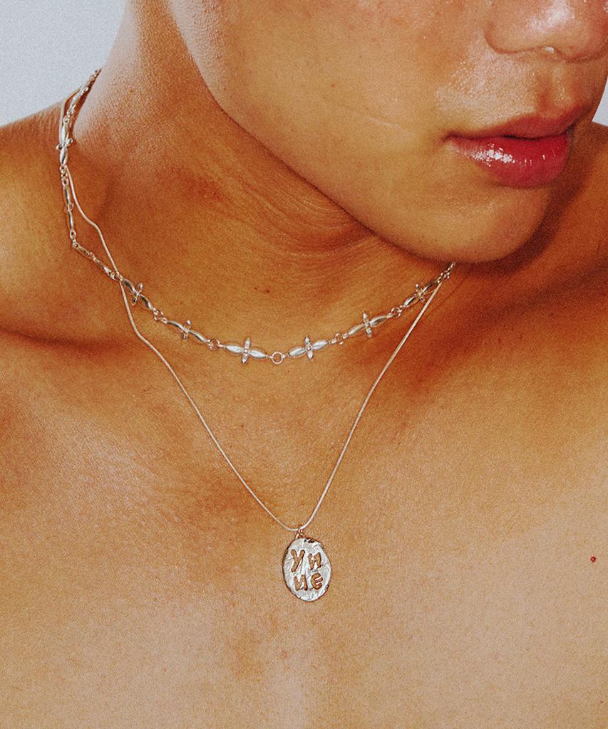 Yune Yune Textured Necklace_[Silver925]