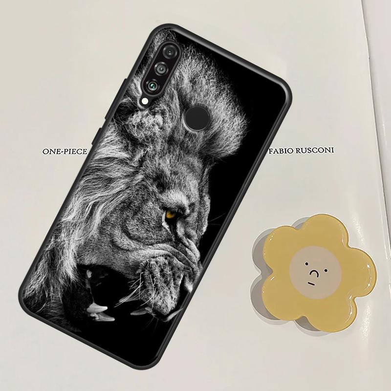 King Of The Jungle Lion For Huawei Nova 11 9 10 SE Y60 Y70 Y90 Y61 Y91 Nova 3i 7i 8i 11i P20 P40 Lite P30 Pro Case