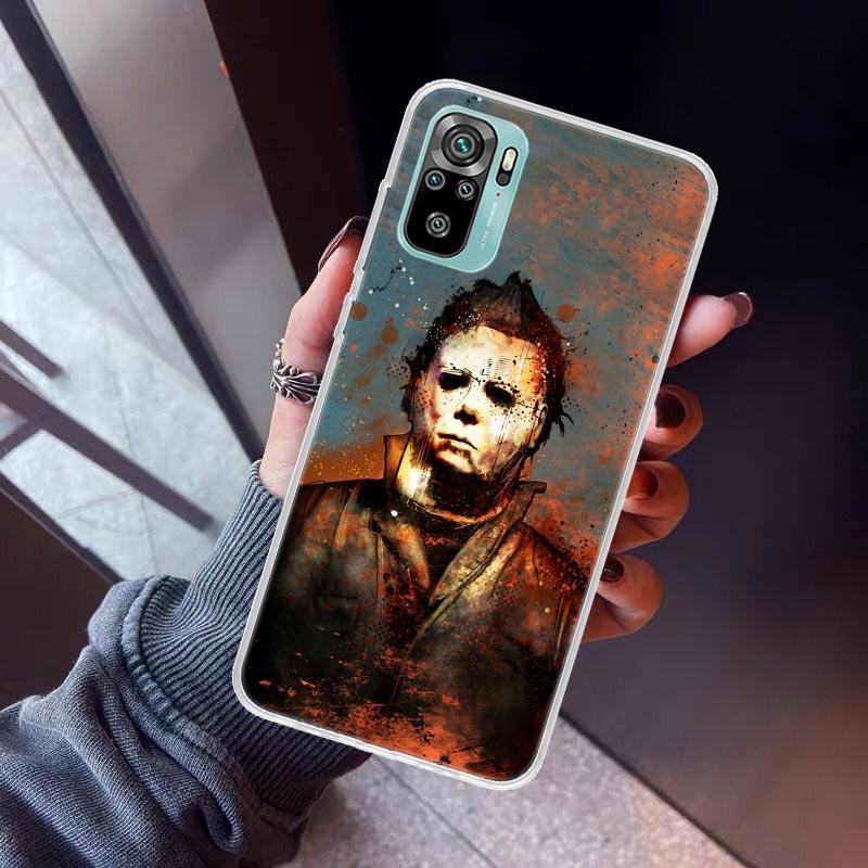 Halloween The Curse Of Michael Myers Horror Phone Case For Xiaomi Redmi Note 10 11 12 13 14 15 Pro Plus 11S 12S 14S 11T 11E 10S