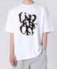 Under Off Oversized Crew Neck Smoked Short Sleeve T-Shirt White