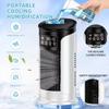 Compact Design Misting Fan Water Mist Atomization Desktop Cooling Fan  Personal Cooling
