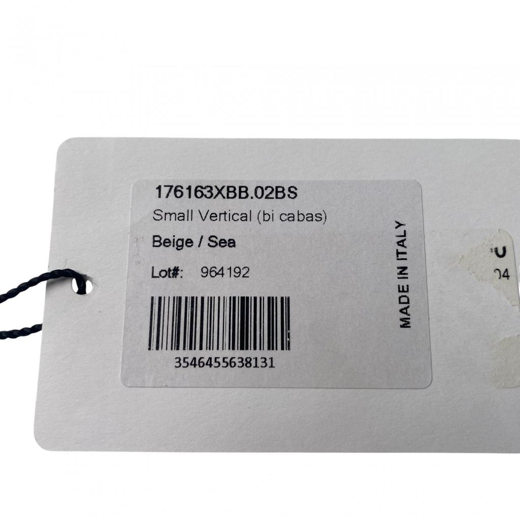 Used CELINEShoulder Bag Beige/blue Leather Women