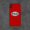 FOLK MUSIC Phone Case For iPhone 11 12 Mini 13 14 15 Pro XS Max X Plus SE XR Shell