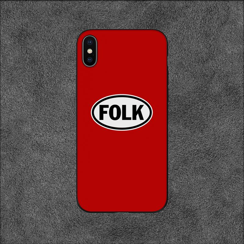 FOLK MUSIC Phone Case For iPhone 11 12 Mini 13 14 15 Pro XS Max X Plus SE XR Shell